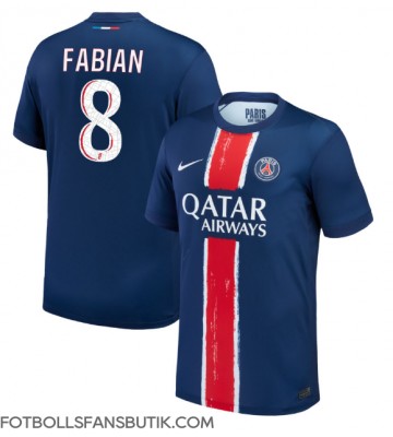 Paris Saint-Germain Fabian Ruiz #8 Replika Hemmatröja 2024-25 Kortärmad